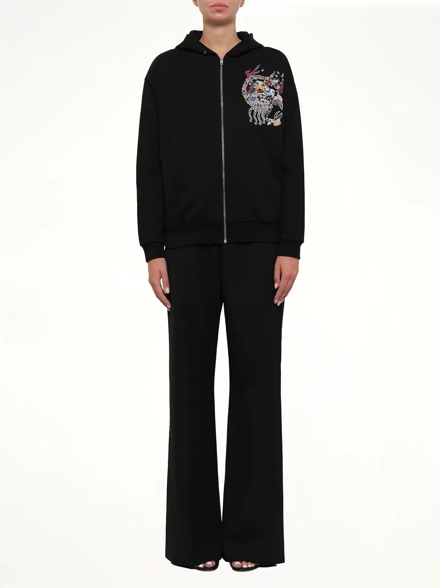 Givenchy Embroidered Zip Hoodie | Thumbnail 2 Givenchy Embroidered Zip Hoodie | Thumbnail 2