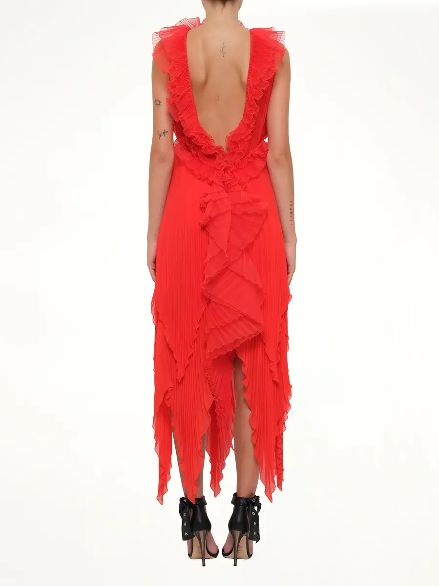 Givenchy Pod Dress in Bright Red | Thumbnail 4 Givenchy Pod Dress in Bright Red | Thumbnail 4