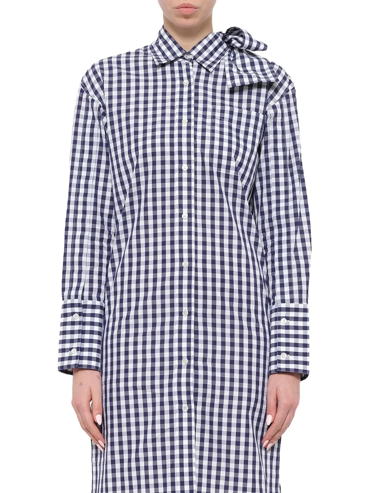 JW Anderson Gingham Shirt Dress