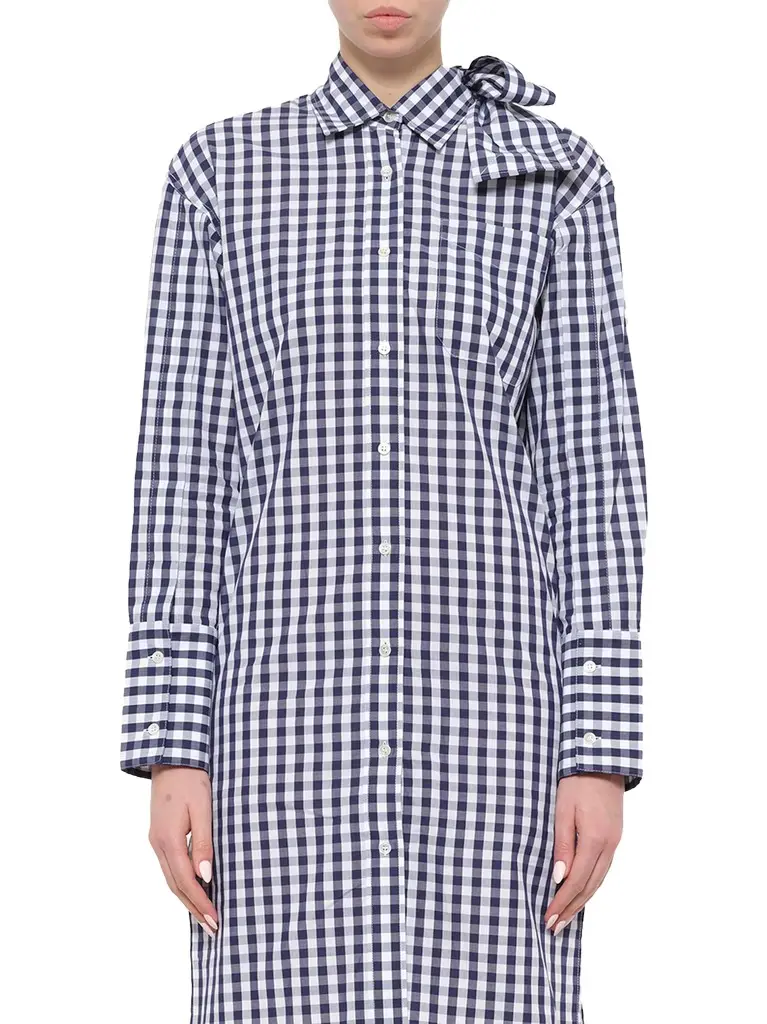JW Anderson Gingham Shirt Dress