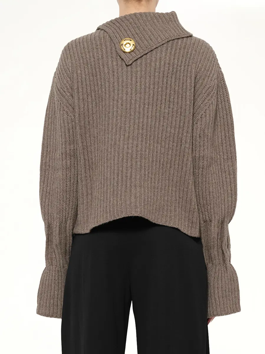 JW Anderson Chunky Knit Jumper | Thumbnail 3 JW Anderson Chunky Knit Jumper | Thumbnail 3