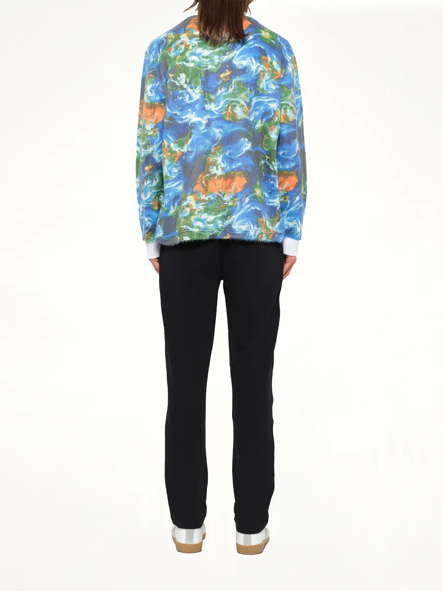 KENZO World Fleece Sweatshirt | Thumbnail 4 KENZO World Fleece Sweatshirt | Thumbnail 4