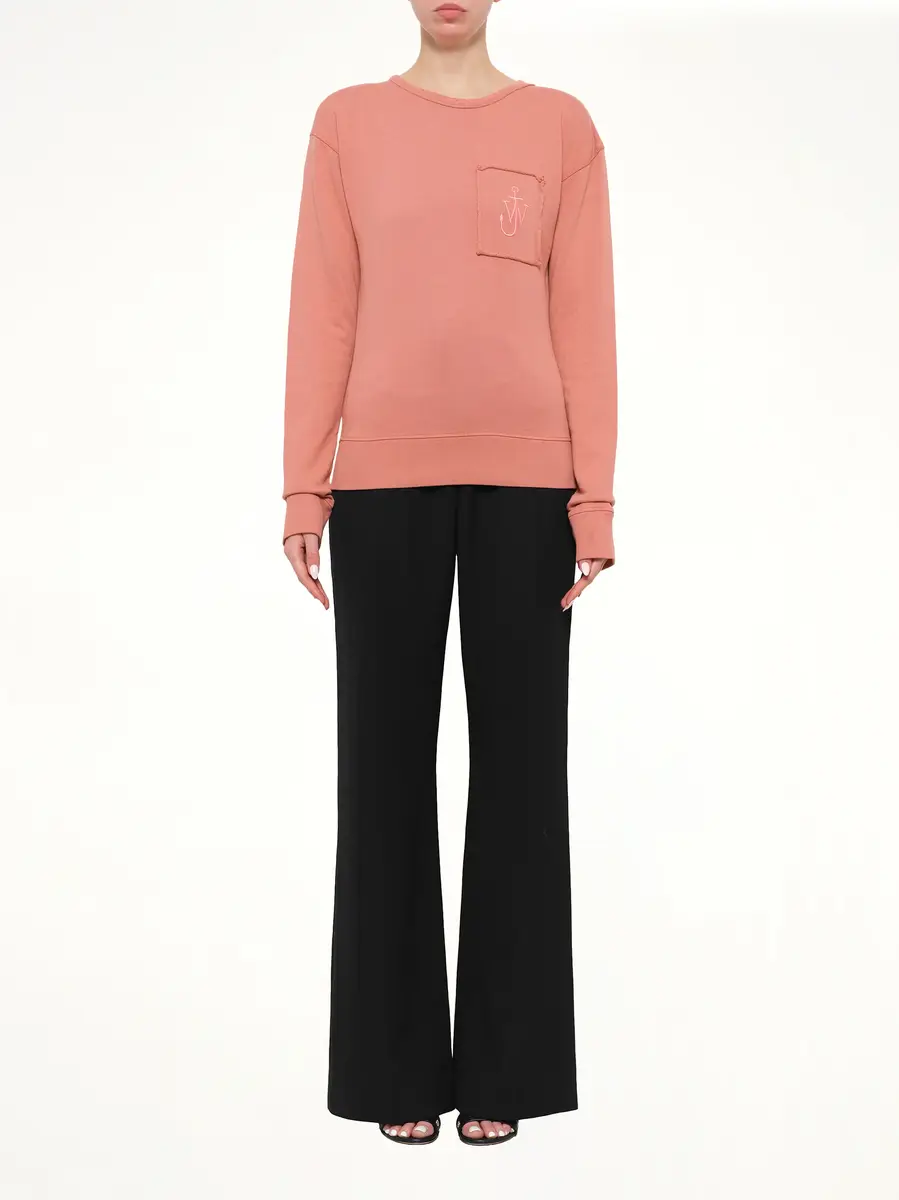 JW Anderson Anchor Patch Sweatshirt | Thumbnail 2 JW Anderson Anchor Patch Sweatshirt | Thumbnail 2