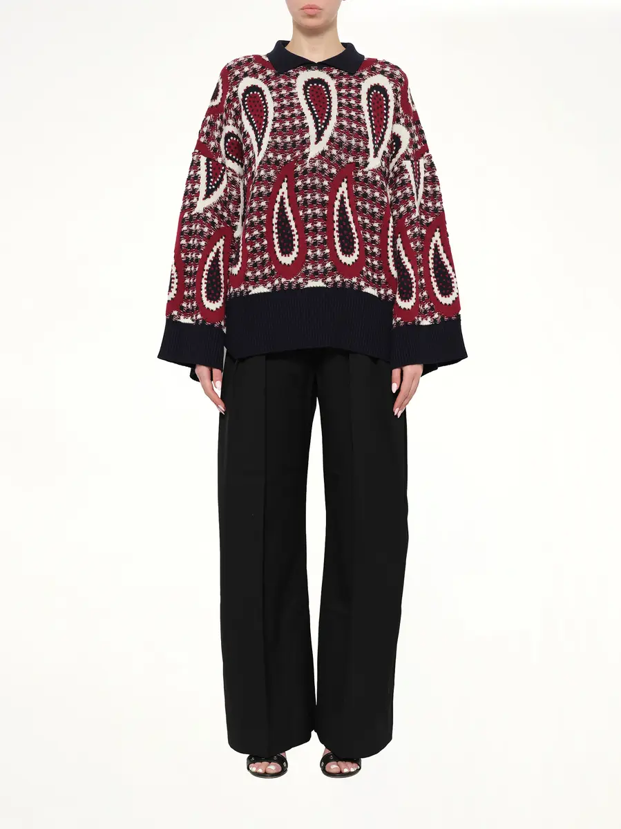 JW Anderson Paisley Merino Jumper | Thumbnail 2