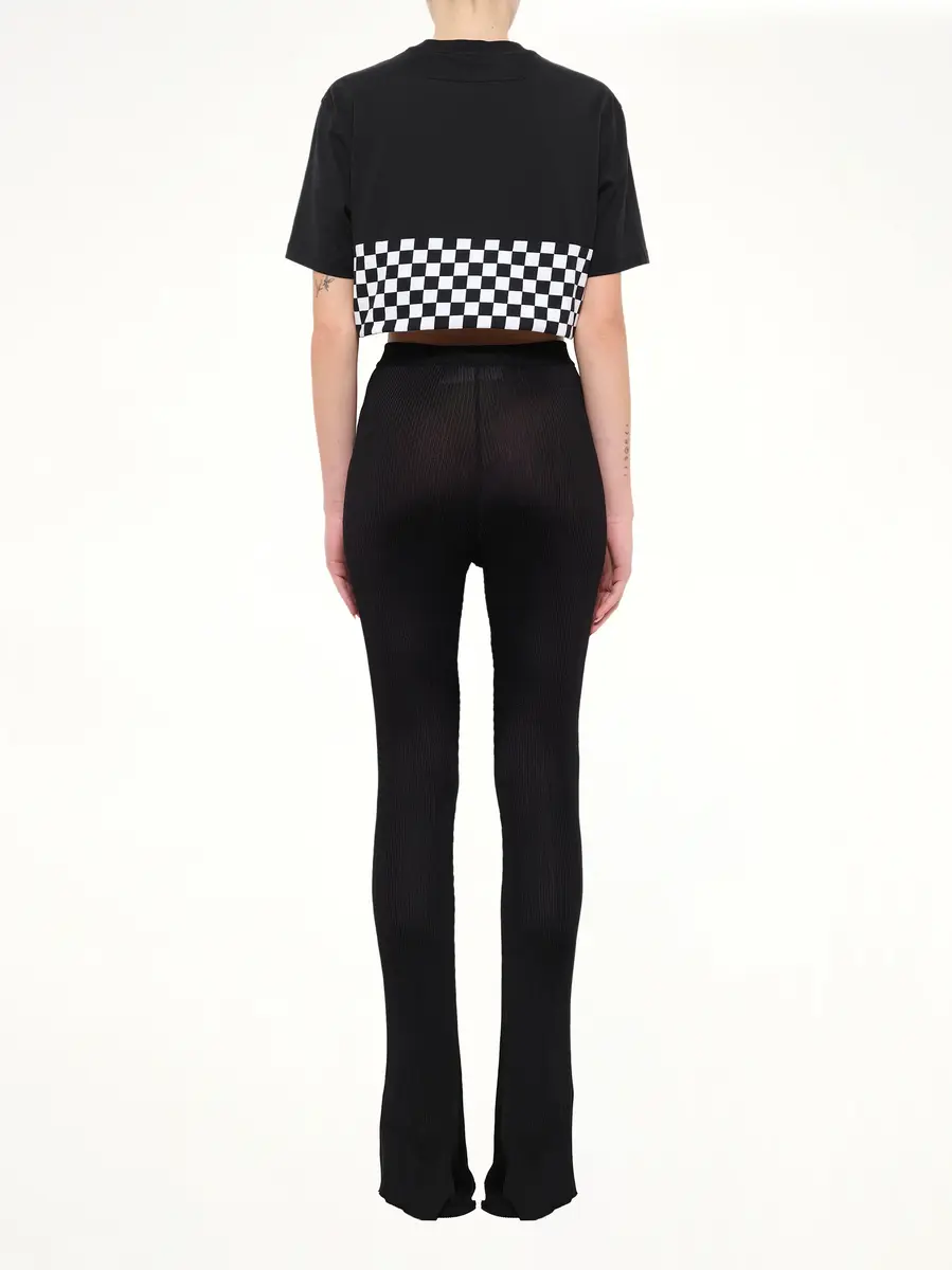 Givenchy Podium Checkerboard Crop T-shirt | Thumbnail 4 Givenchy Podium Checkerboard Crop T-shirt | Thumbnail 4