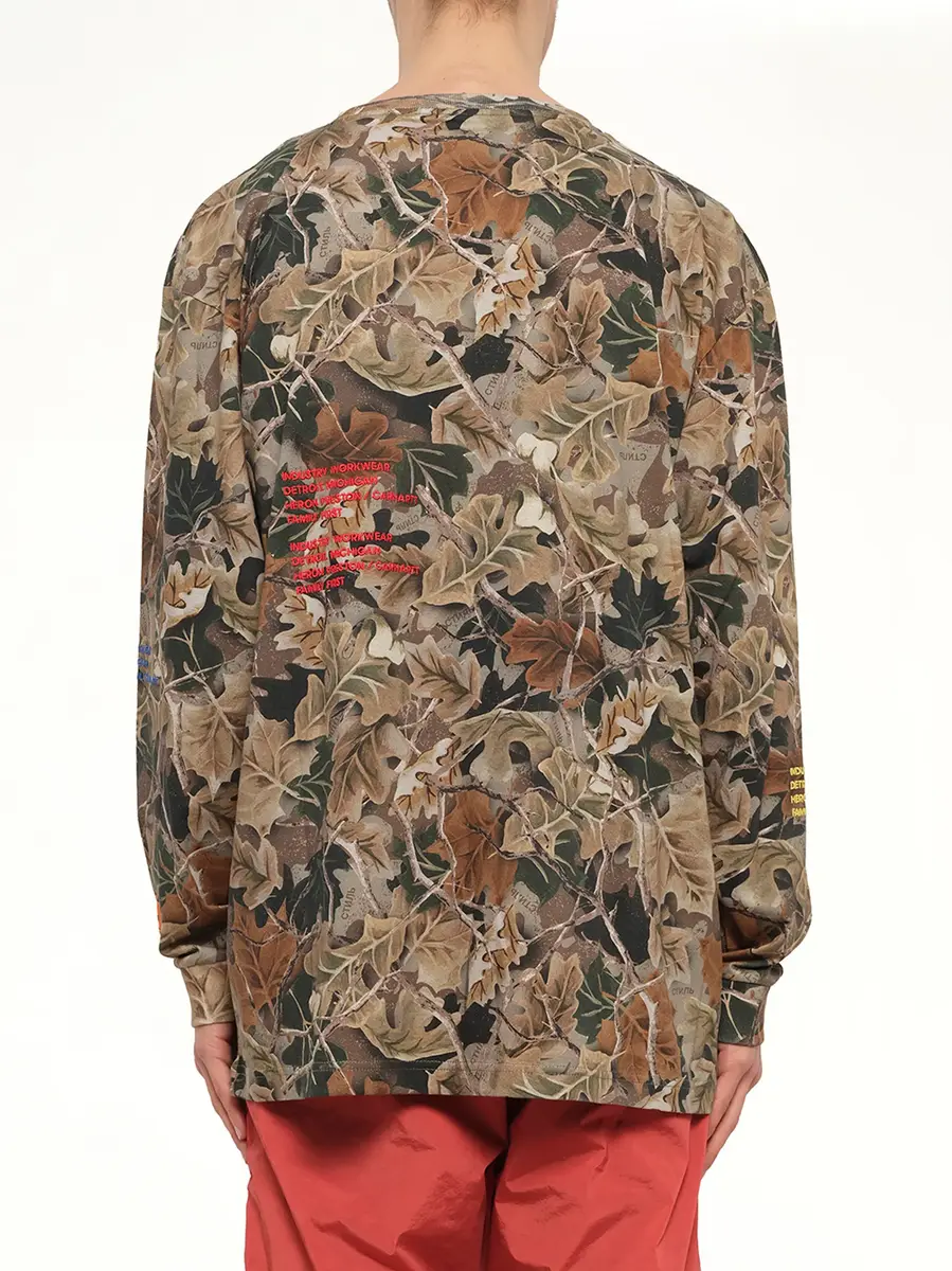 Heron Preston HP x Carhartt Camo Long Sleeve T-shirt in Multicolor | Thumbnail 3 Heron Preston HP x Carhartt Camo Long Sleeve T-shirt in Multicolor | Thumbnail 3