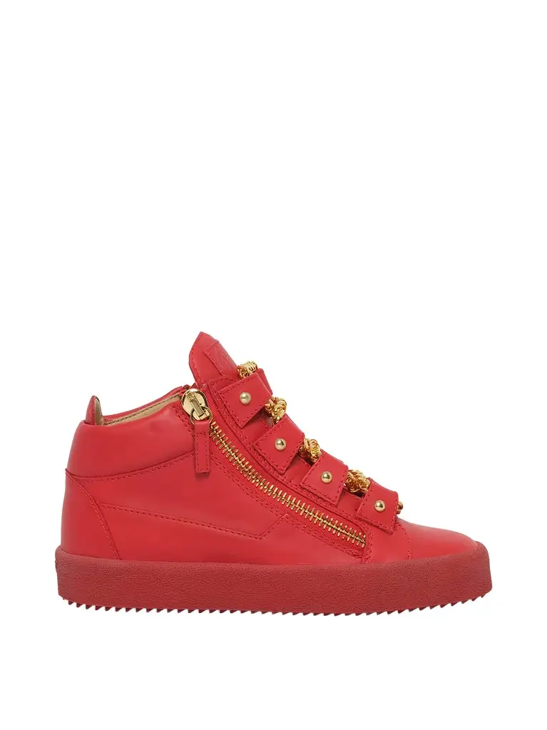 Giuseppe Zanotti Birel/vague Fiamma Sneaker in Red