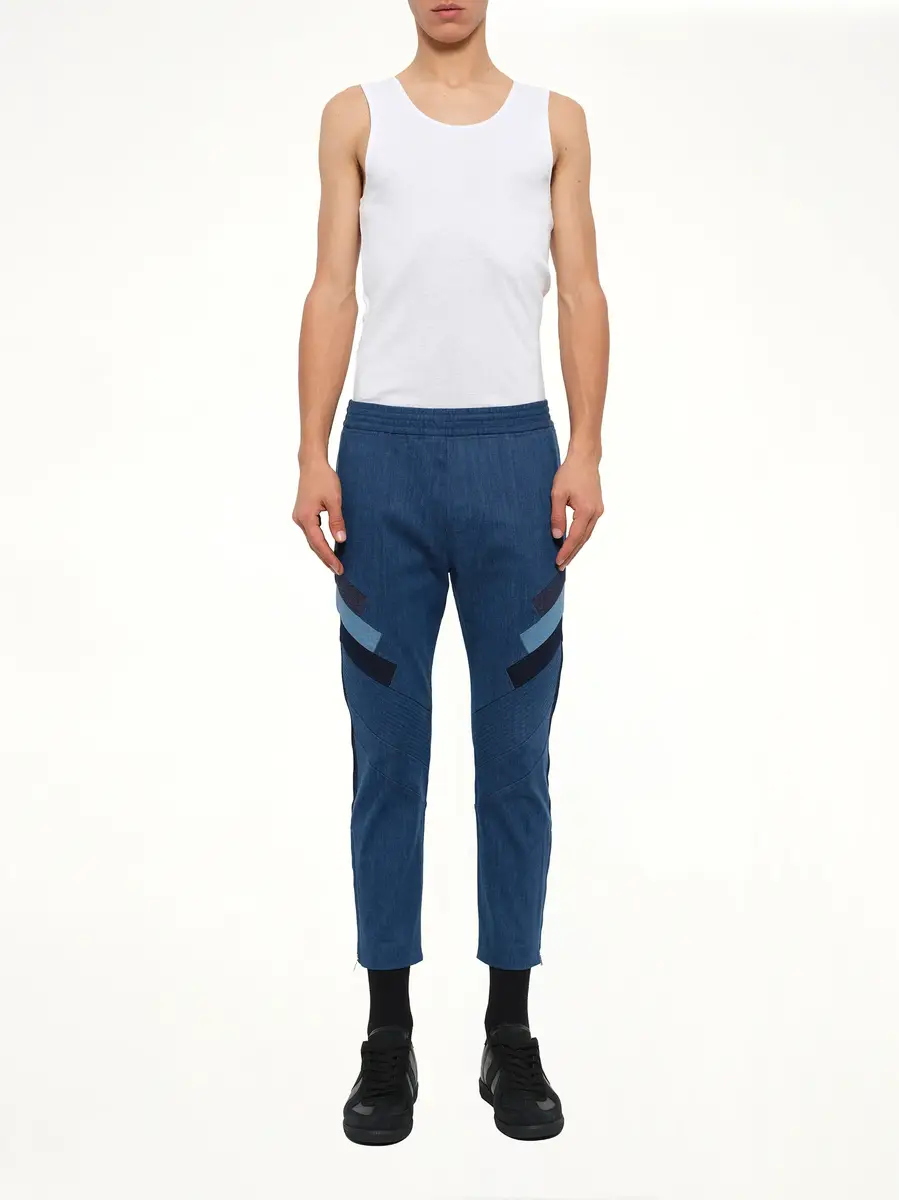 NEIL BARRETT Trousers in Indigo | Thumbnail 2 NEIL BARRETT Trousers in Indigo | Thumbnail 2