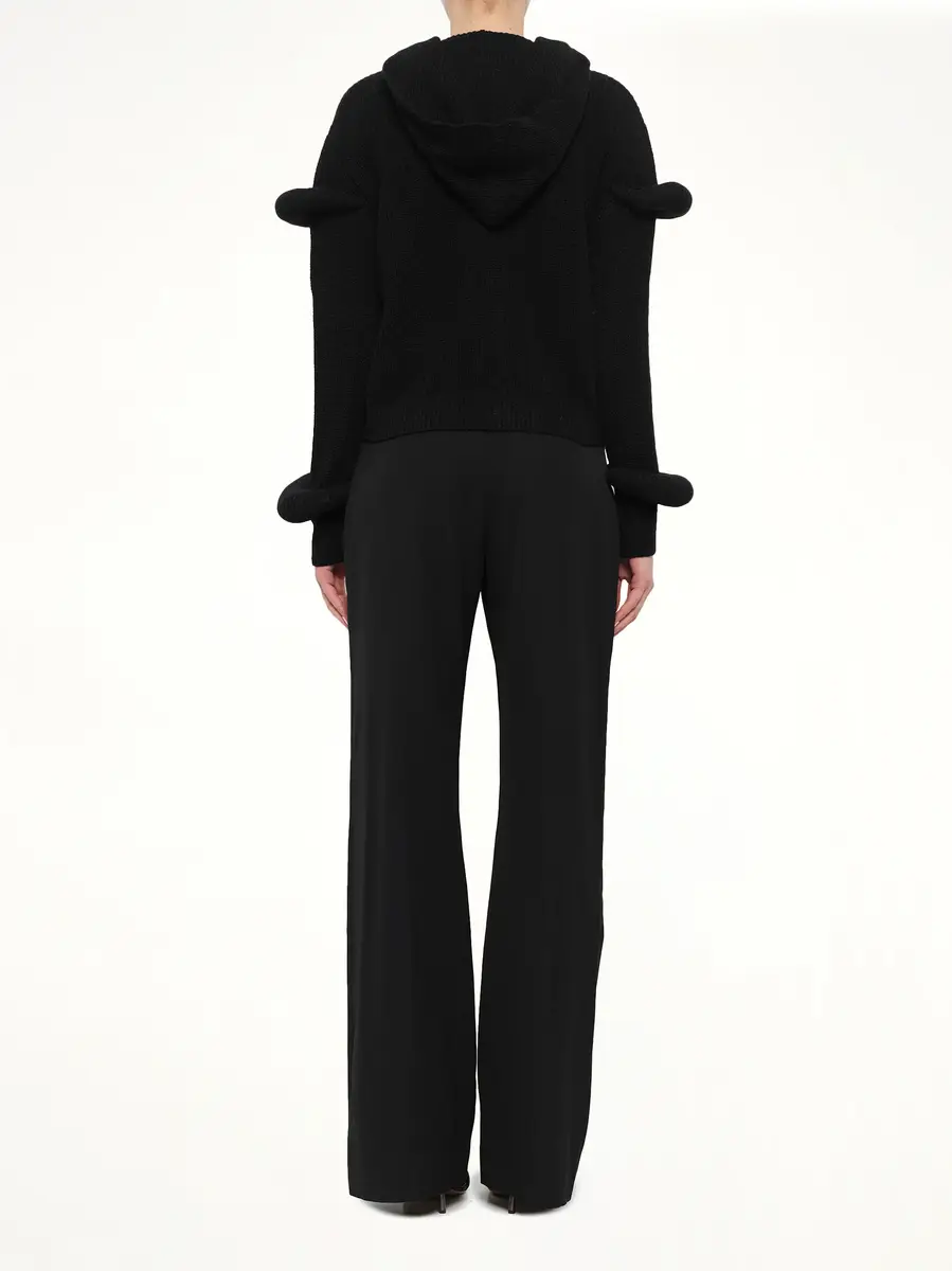 JW Anderson Rib Knit Hoodie | Thumbnail 4 JW Anderson Rib Knit Hoodie | Thumbnail 4
