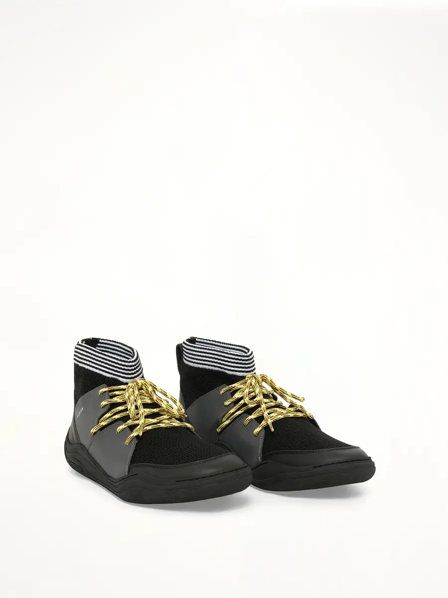 Lanvin Knit Lace Up Pique Sneaker | Thumbnail 2 Lanvin Knit Lace Up Pique Sneaker | Thumbnail 2