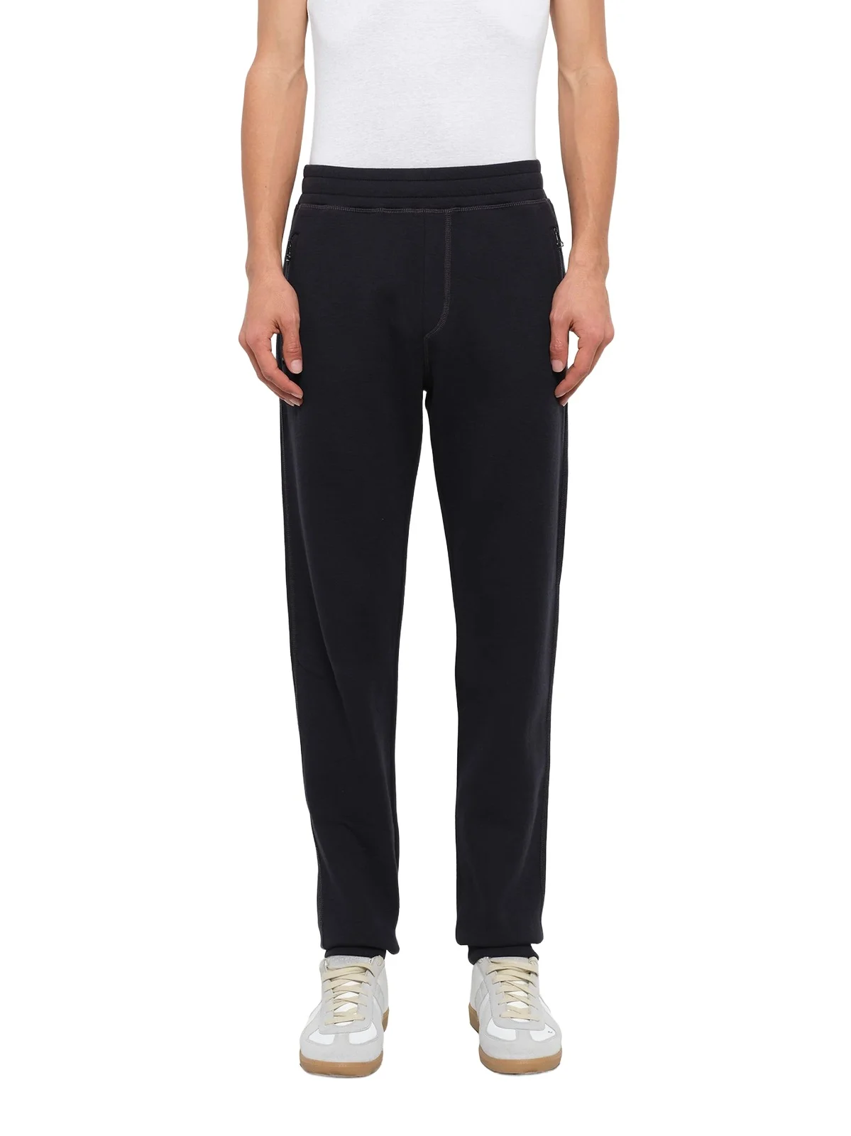Lanvin Tech Jersey Slim Pants