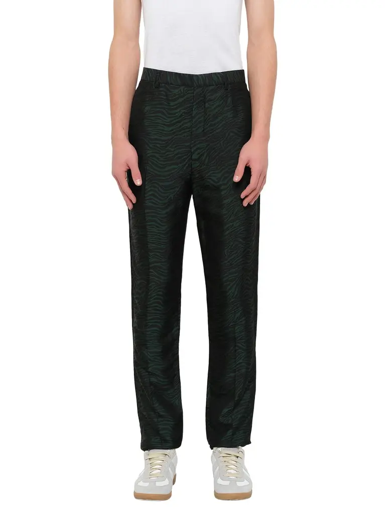Lanvin Zebra Jacquard Pant