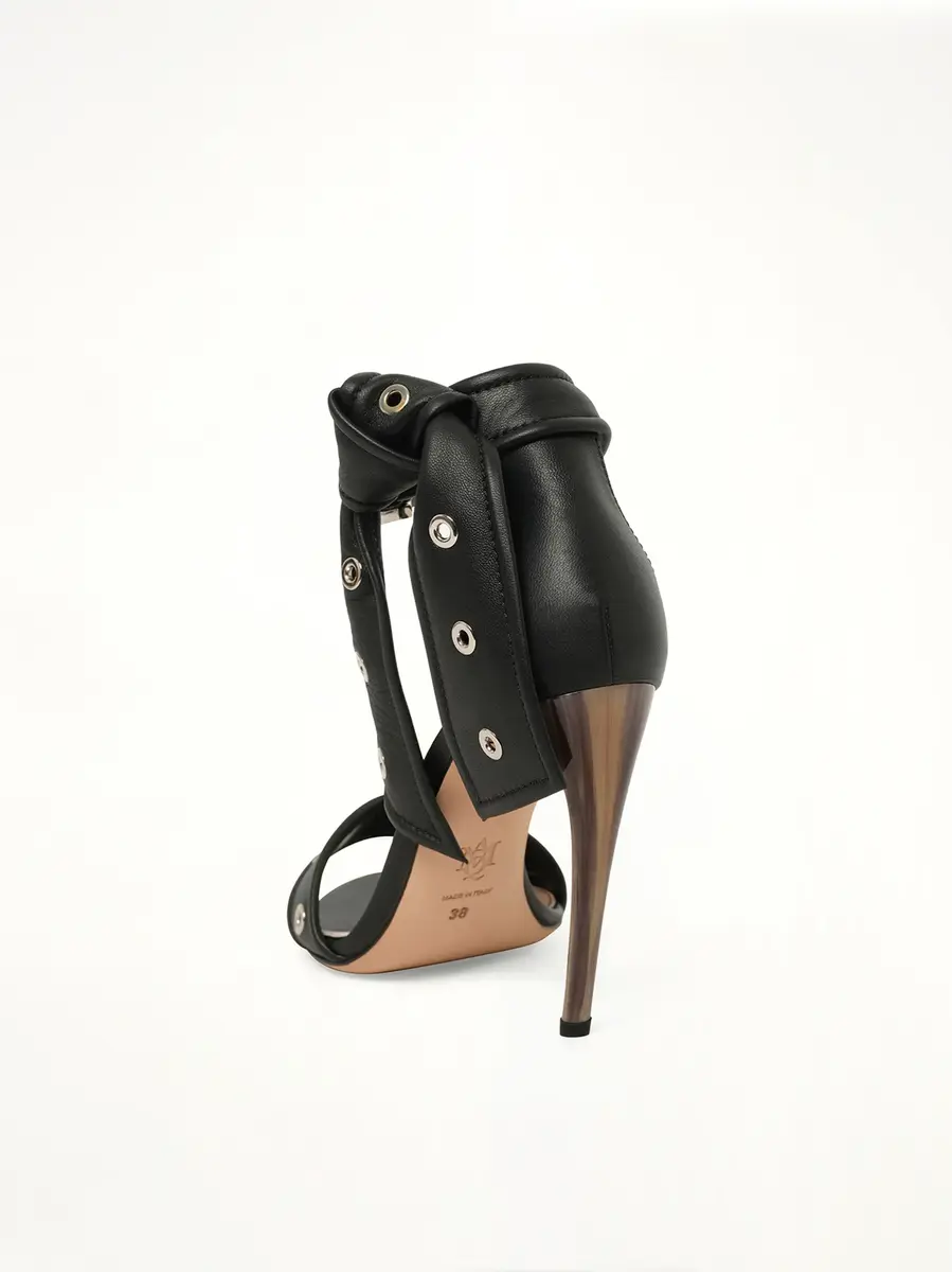 Alexander McQueen Alexander Mcqueen Leather Sandals | Thumbnail 3