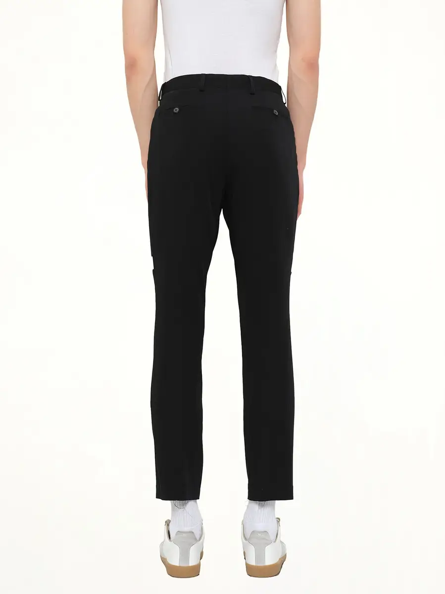 Lanvin Lanvin Slim Crop Patch Trousers | Thumbnail 3 Lanvin Lanvin Slim Crop Patch Trousers | Thumbnail 3