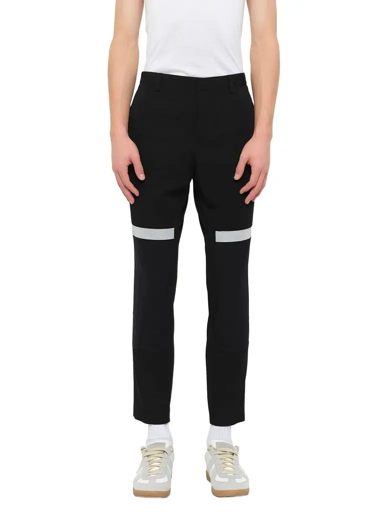 Lanvin Lanvin Slim Crop Patch Trousers