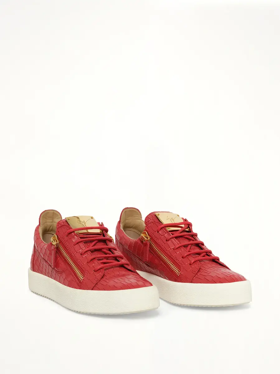 Giuseppe Zanotti Zayn Fiamma in Red | Thumbnail 2