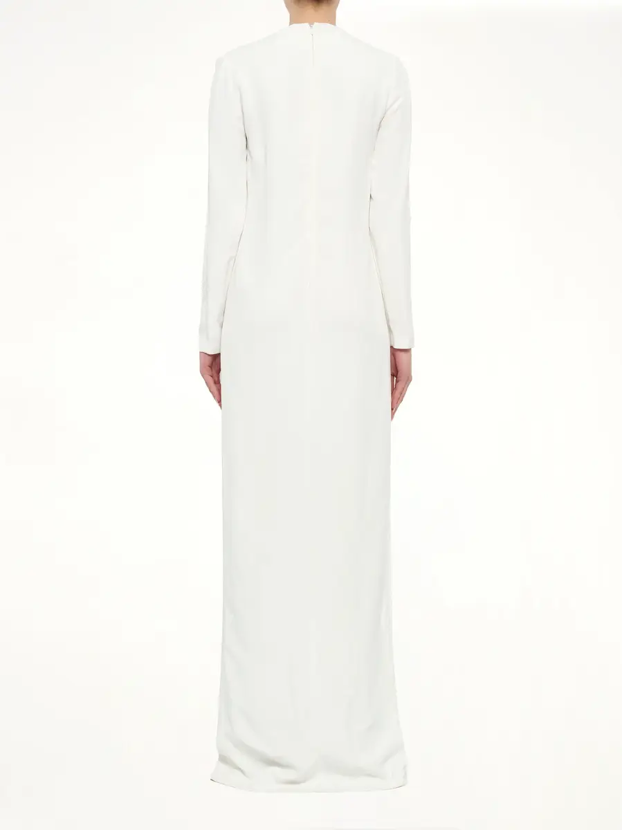 Lanvin Long Dress in Ivory | Thumbnail 4 Lanvin Long Dress in Ivory | Thumbnail 4