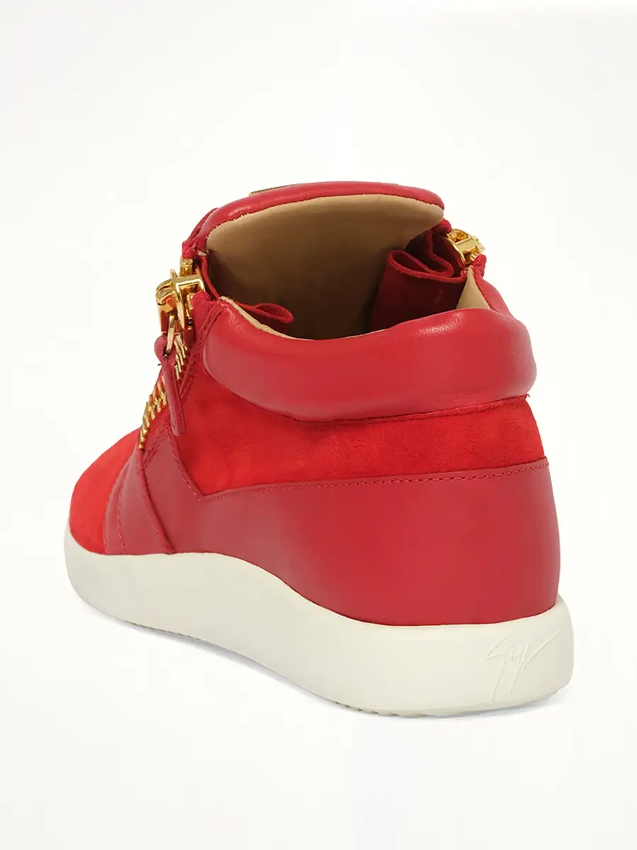 Giuseppe Zanotti Camoscio in Fiamma Sneaker Black | Thumbnail 3 Giuseppe Zanotti Camoscio in Fiamma Sneaker Black | Thumbnail 3