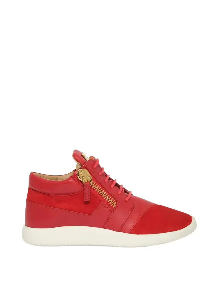 Giuseppe Zanotti Camoscio in Fiamma Sneaker Black