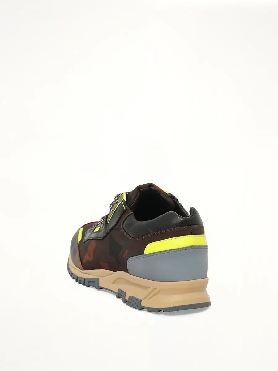 Lanvin Running in Flower Print Khaki | Thumbnail 3