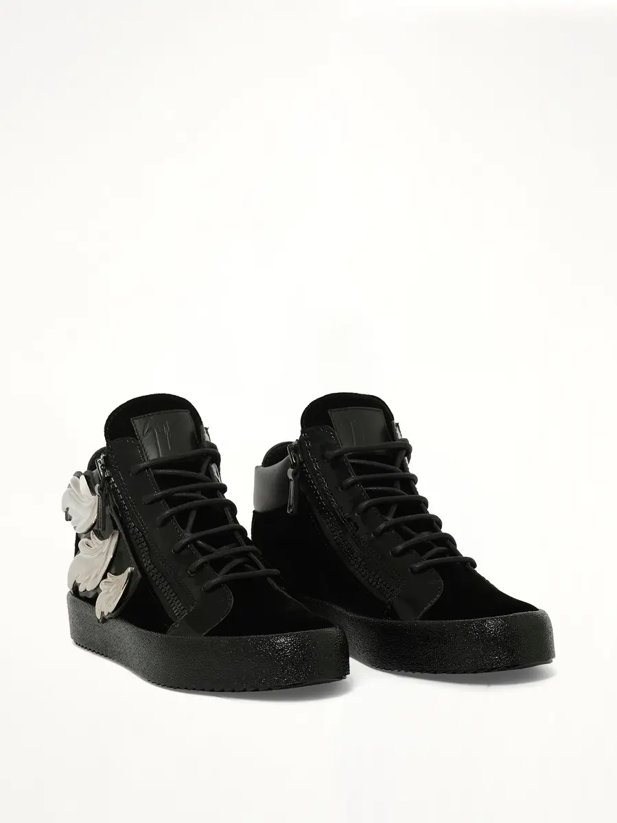 Giuseppe Zanotti Veronica Nero Sneaker | Thumbnail 2 Giuseppe Zanotti Veronica Nero Sneaker | Thumbnail 2
