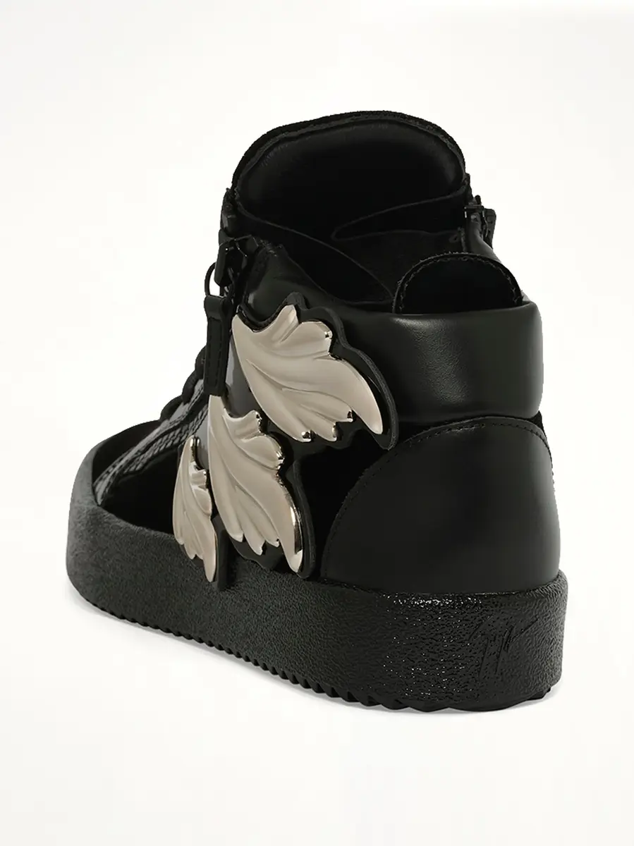 Giuseppe Zanotti Veronica Nero Sneaker | Thumbnail 3 Giuseppe Zanotti Veronica Nero Sneaker | Thumbnail 3