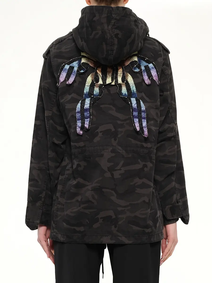 Marc Jacobs Anorak Jacket With Pin & Bow | Thumbnail 3 Marc Jacobs Anorak Jacket With Pin & Bow | Thumbnail 3