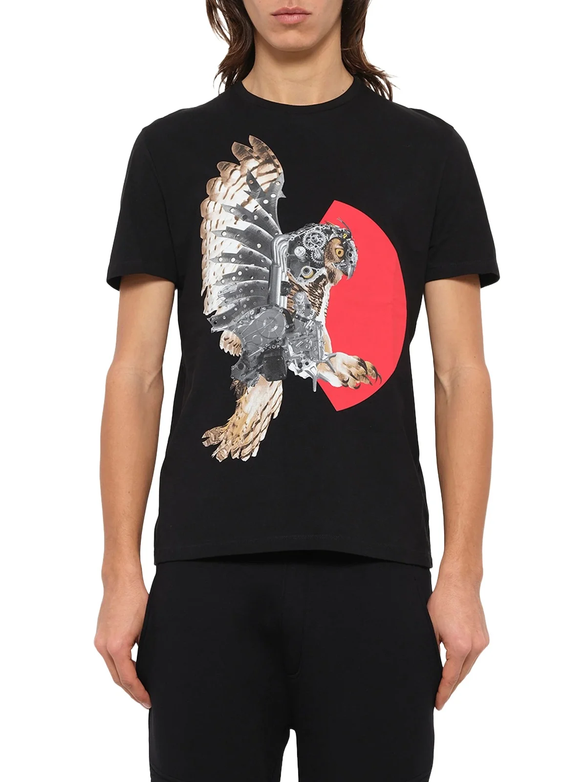 NEIL BARRETT Owl T-shirt
