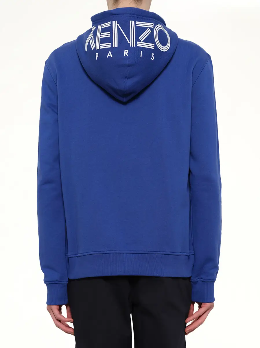 KENZO Logo Zip Hoodie | Thumbnail 3