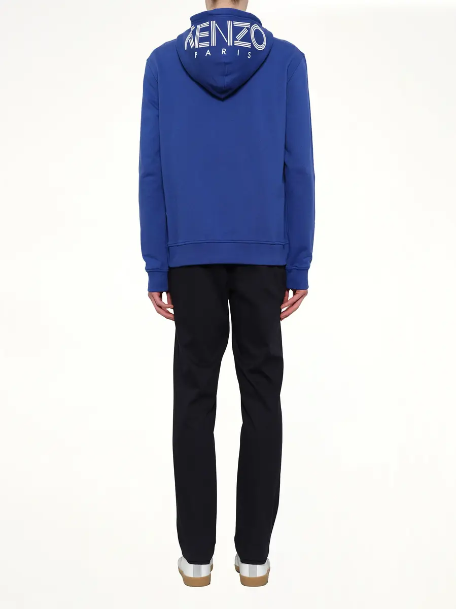 KENZO Logo Zip Hoodie | Thumbnail 4