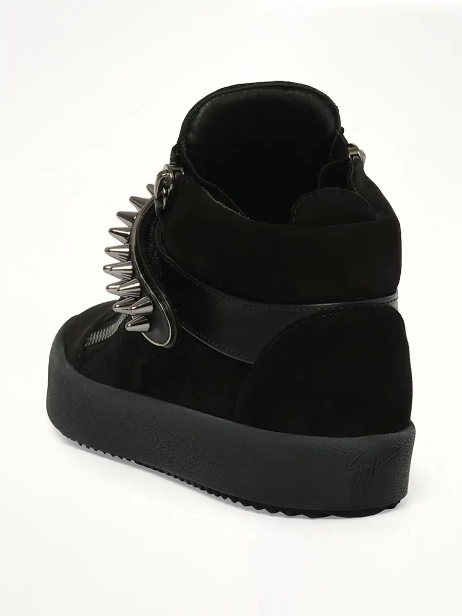 Giuseppe Zanotti GZ Camoscio in Sneaker Black | Thumbnail 3 Giuseppe Zanotti GZ Camoscio in Sneaker Black | Thumbnail 3
