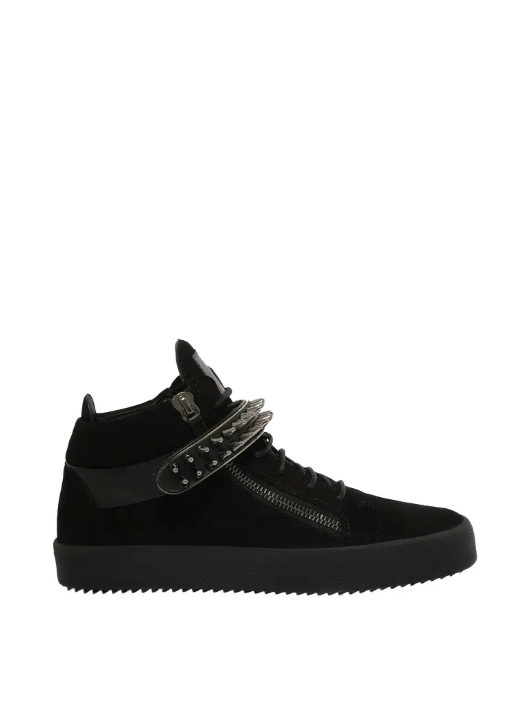 Giuseppe Zanotti GZ Camoscio in Sneaker Black