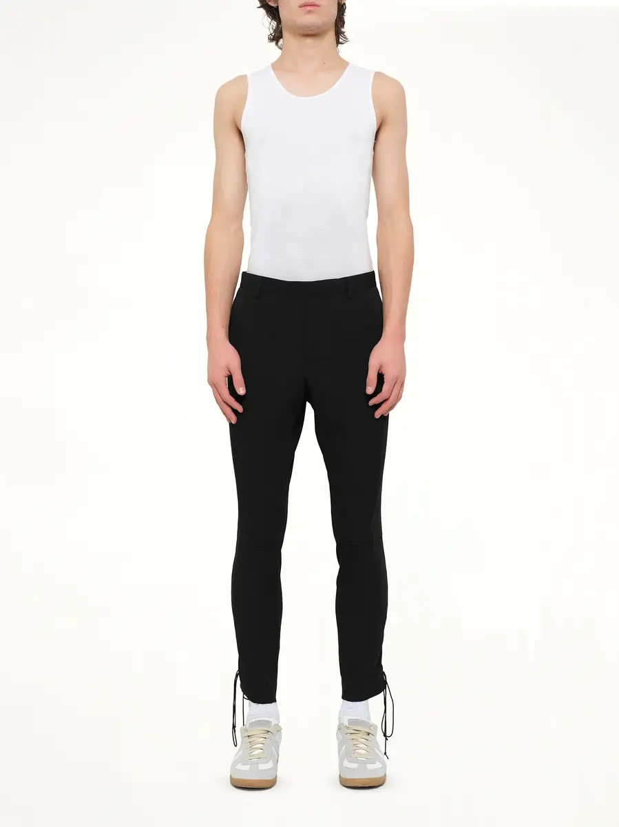 Lanvin Lanvin Slim Crop Patch Trousers | Thumbnail 2 Lanvin Lanvin Slim Crop Patch Trousers | Thumbnail 2