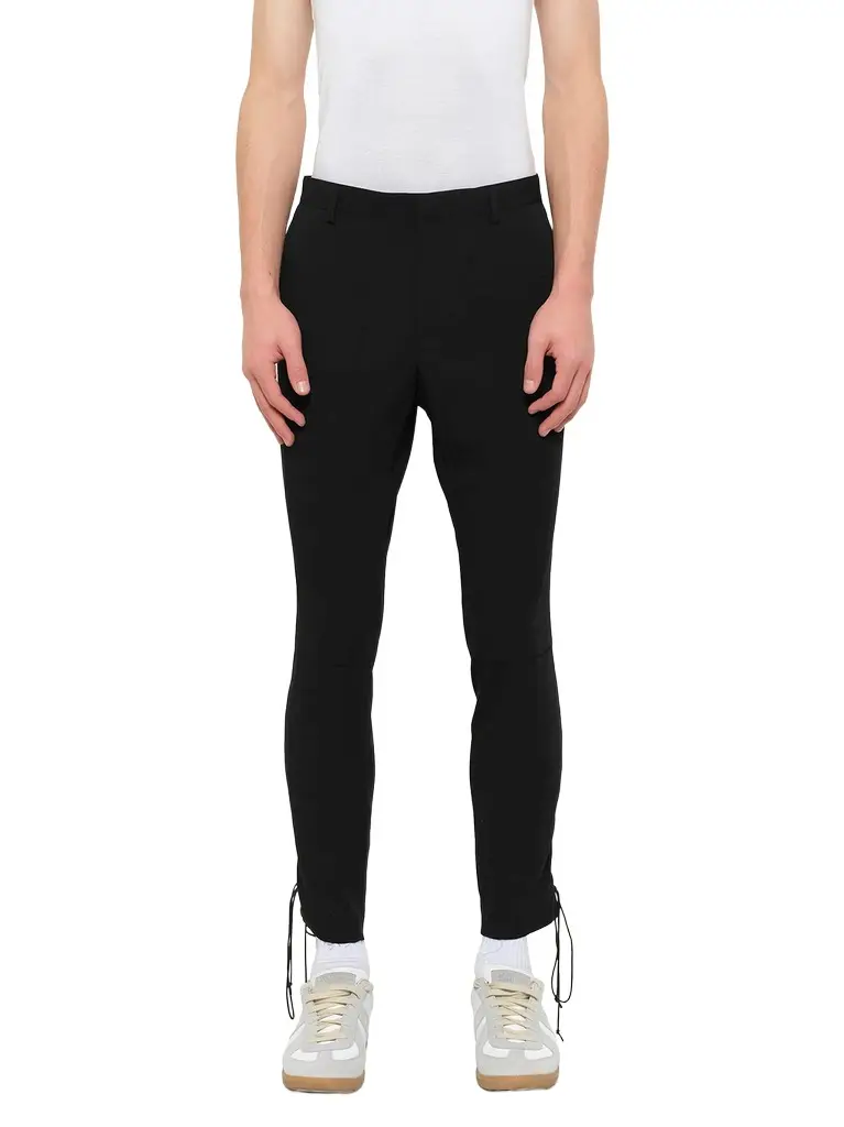 Lanvin Lanvin Slim Crop Patch Trousers