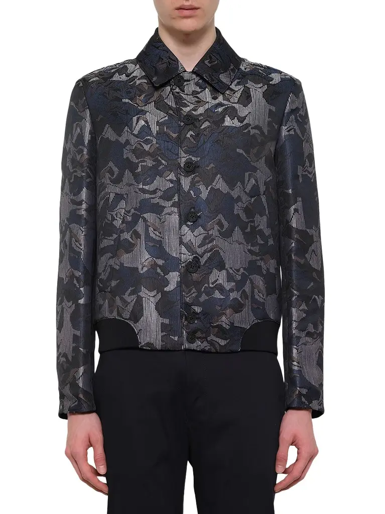 KENZO Jacquard Bomber Jacket