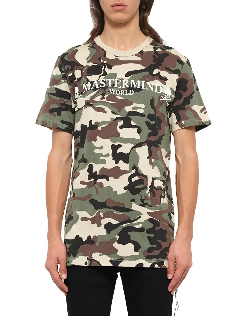 MASTERMIND Mastermind Logo T-shirt Camo