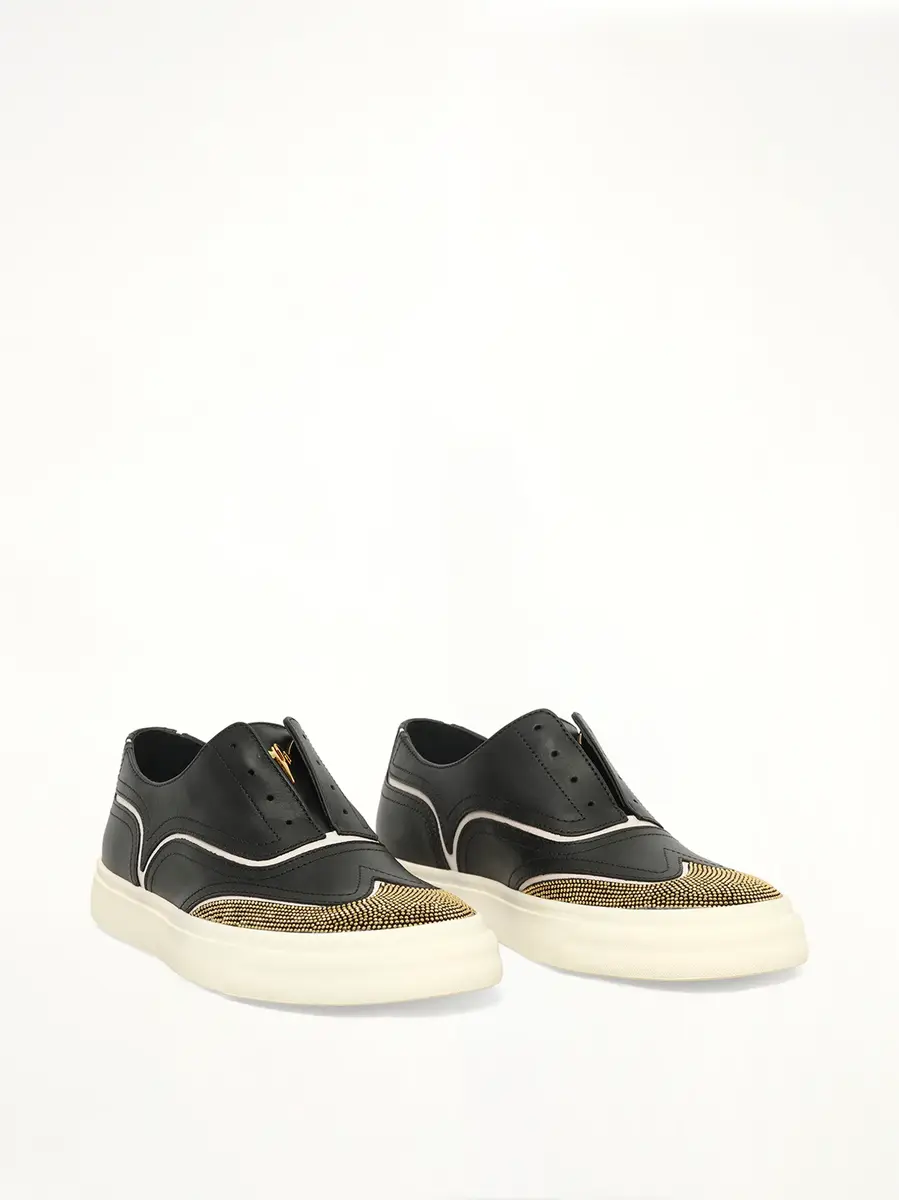 Giuseppe Zanotti GZ Camoscio in Sneaker Black | Thumbnail 2 Giuseppe Zanotti GZ Camoscio in Sneaker Black | Thumbnail 2