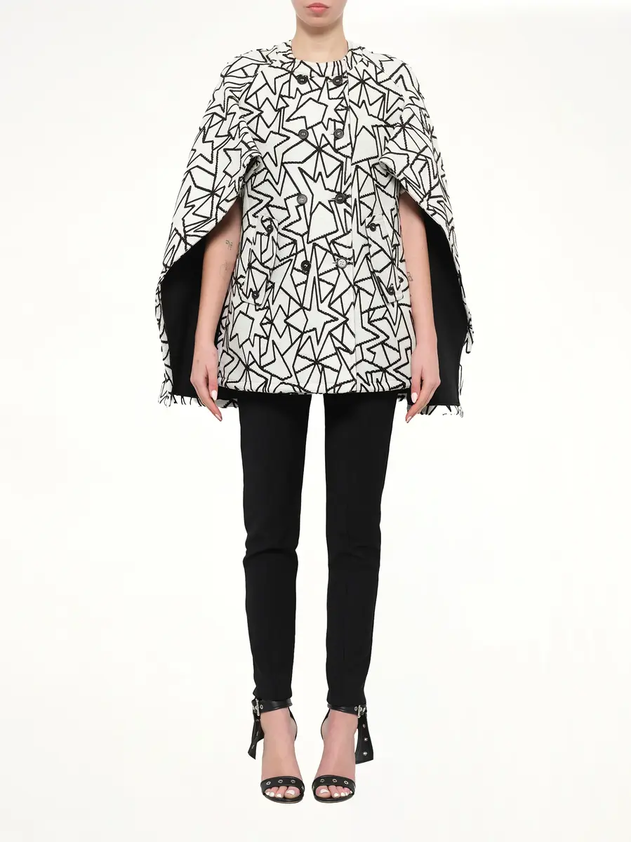 NEIL BARRETT Jacquard Cape | Thumbnail 2 NEIL BARRETT Jacquard Cape | Thumbnail 2