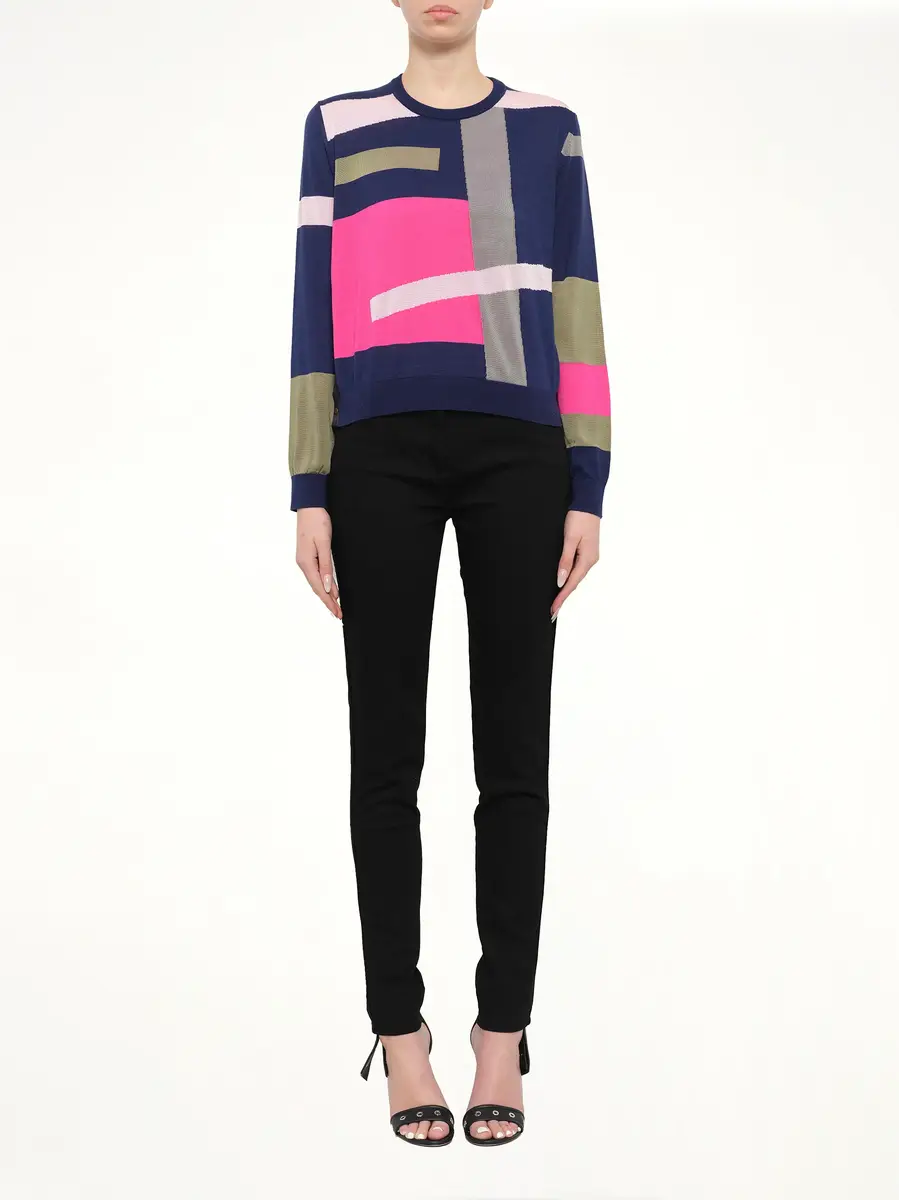 KENZO Long Sleeve Top in Multicolor | Thumbnail 2