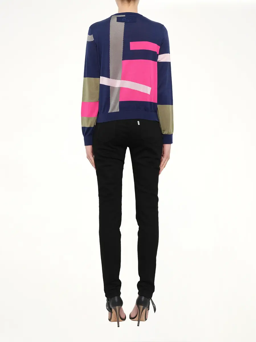 KENZO Long Sleeve Top in Multicolor | Thumbnail 4
