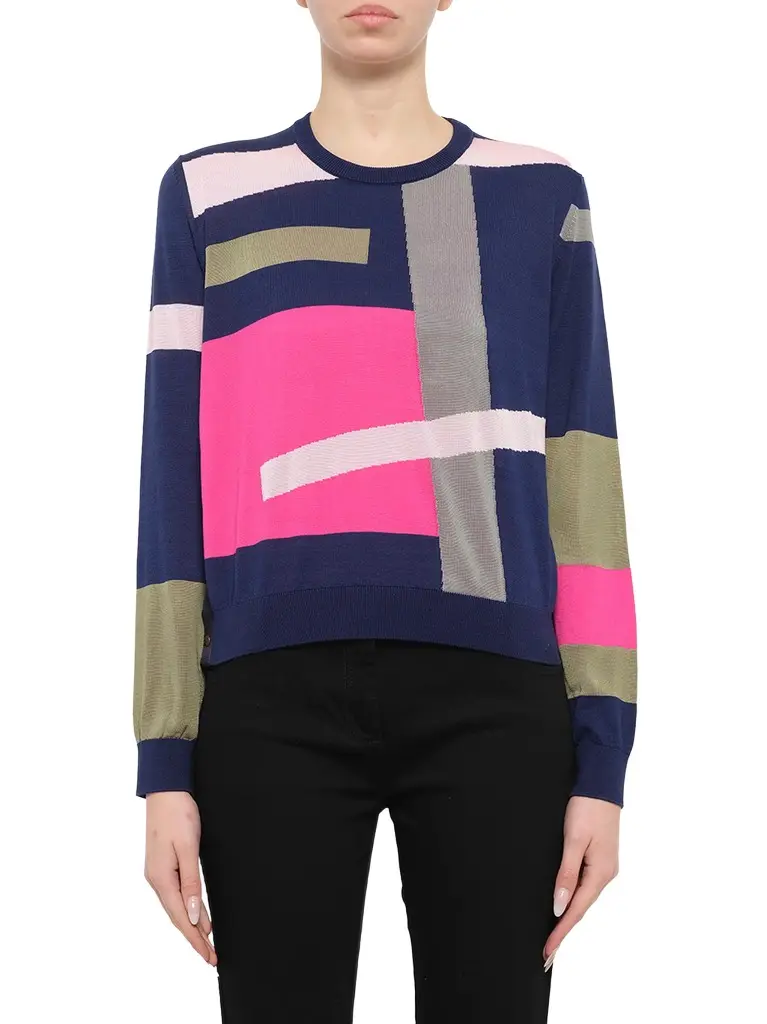 KENZO Long Sleeve Top in Multicolor
