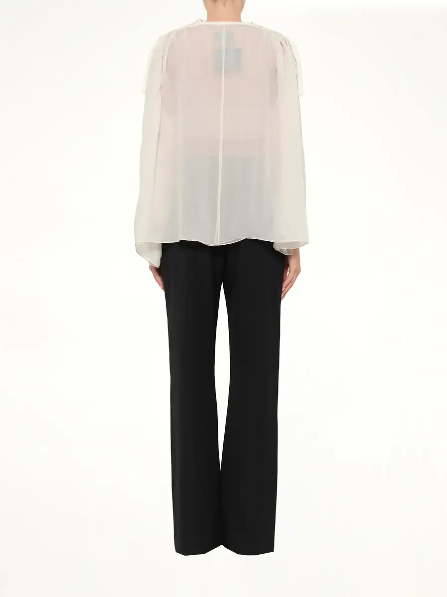 Lanvin Sheer Lanvin Top | Thumbnail 4 Lanvin Sheer Lanvin Top | Thumbnail 4