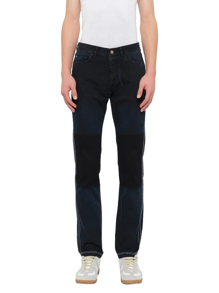 Lanvin Skinny Patch Jean in Anth