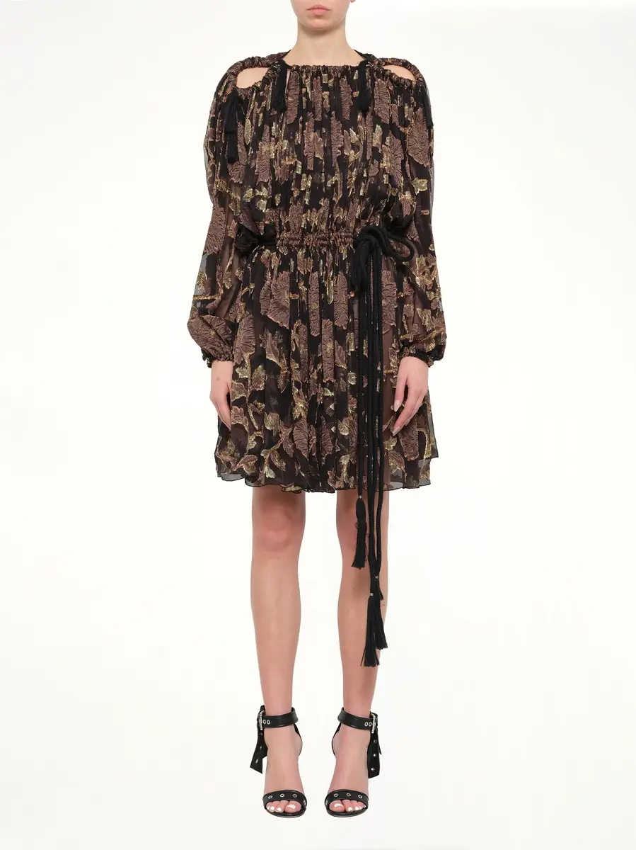 Lanvin Lanvin Dress in Brown | Thumbnail 2 Lanvin Lanvin Dress in Brown | Thumbnail 2