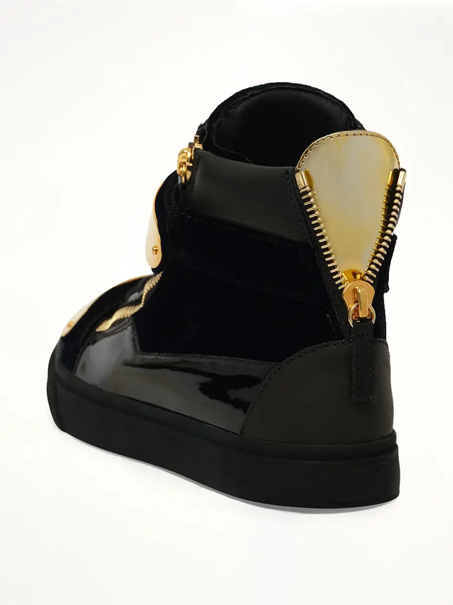 Giuseppe Zanotti GZ Veronica Sneaker in Black | Thumbnail 3 Giuseppe Zanotti GZ Veronica Sneaker in Black | Thumbnail 3