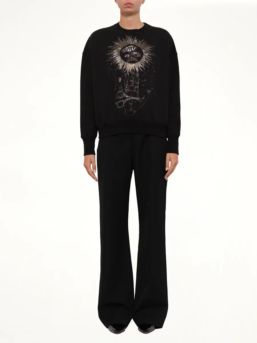 Alexander McQueen Embroidered Sweatshirt | Thumbnail 2 Alexander McQueen Embroidered Sweatshirt | Thumbnail 2
