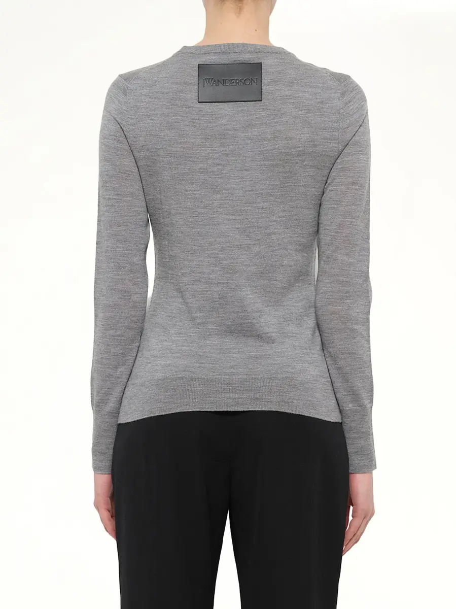 JW Anderson Crewneck Knit With Dart | Thumbnail 3 JW Anderson Crewneck Knit With Dart | Thumbnail 3