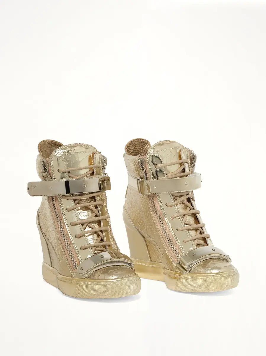 Giuseppe Zanotti Golia Platino Sneaker | Thumbnail 2 Giuseppe Zanotti Golia Platino Sneaker | Thumbnail 2
