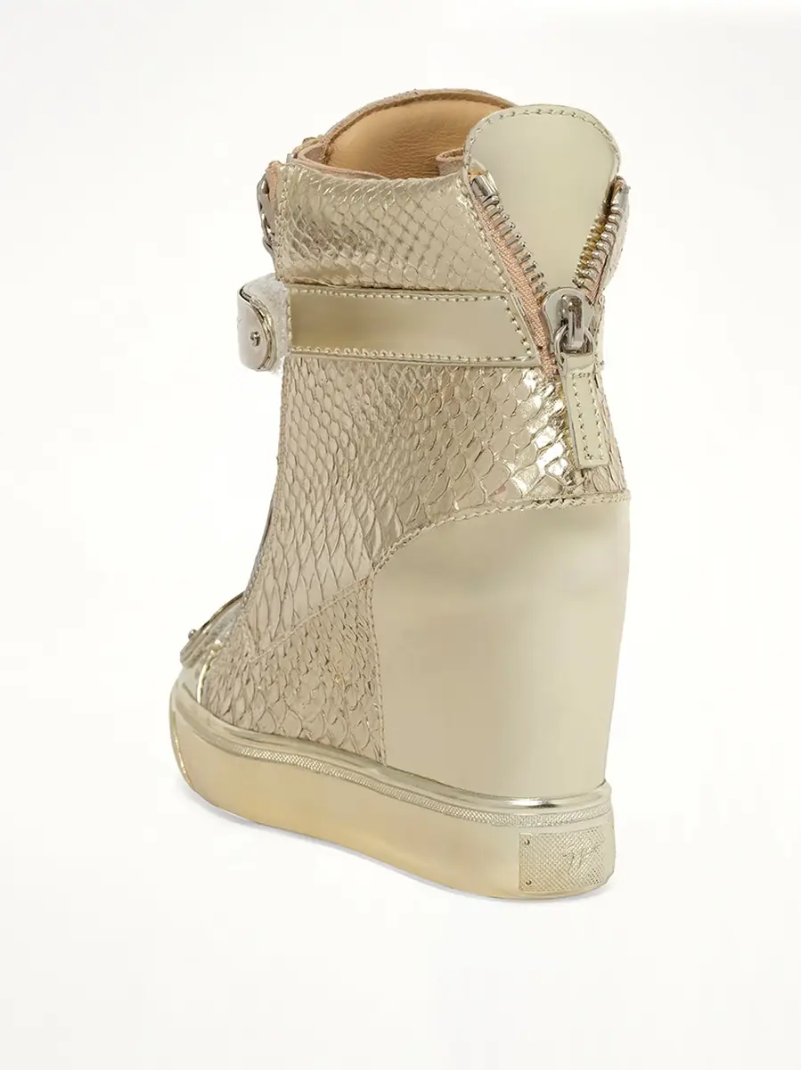Giuseppe Zanotti Golia Platino Sneaker | Thumbnail 3 Giuseppe Zanotti Golia Platino Sneaker | Thumbnail 3