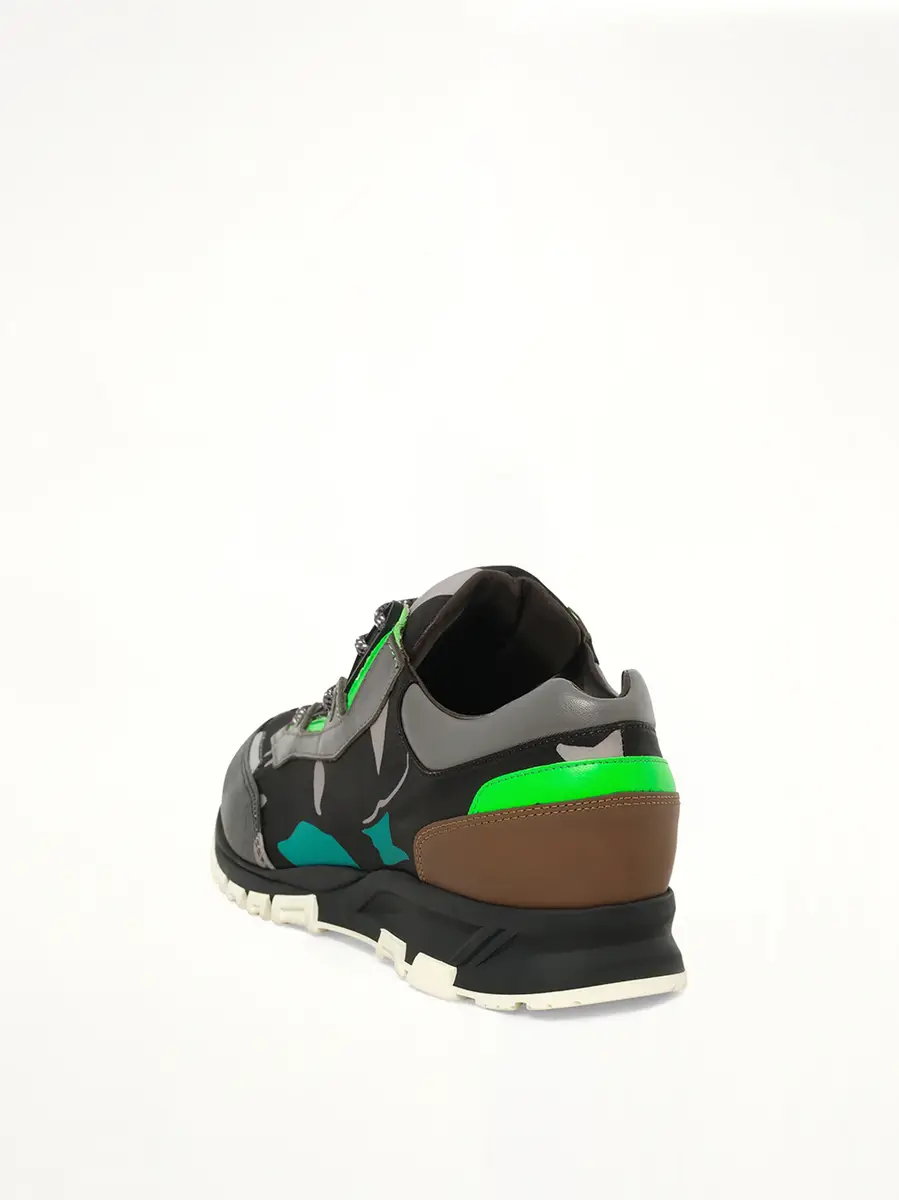 Lanvin Running in Flower Print Green | Thumbnail 3 Lanvin Running in Flower Print Green | Thumbnail 3